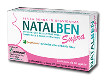 Natalben Integratore Multivitaminico e Multiminerale 90 Capsule Molli - Natalben