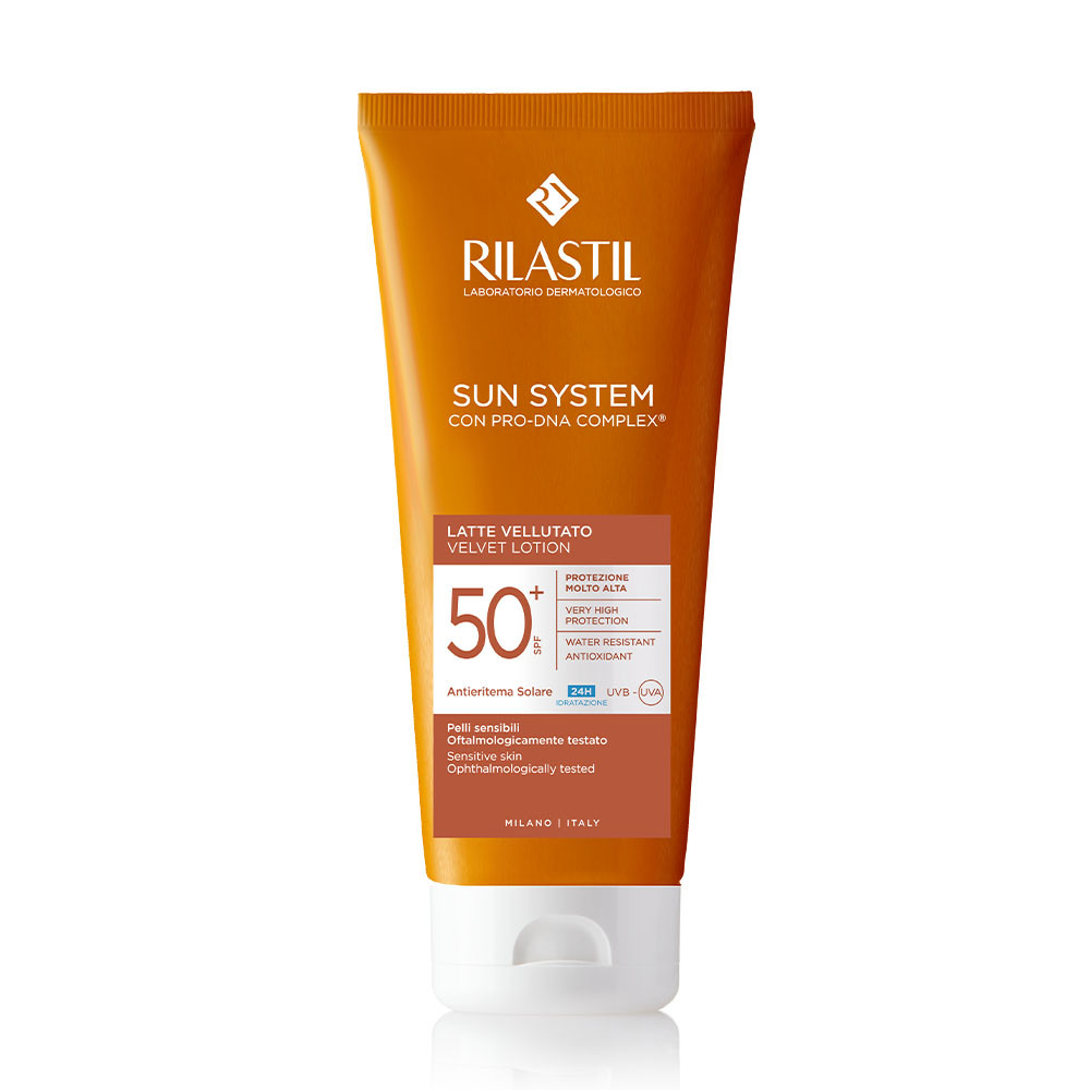 Latte Solare Vellutato SPF50+ 200ml - Rilastil