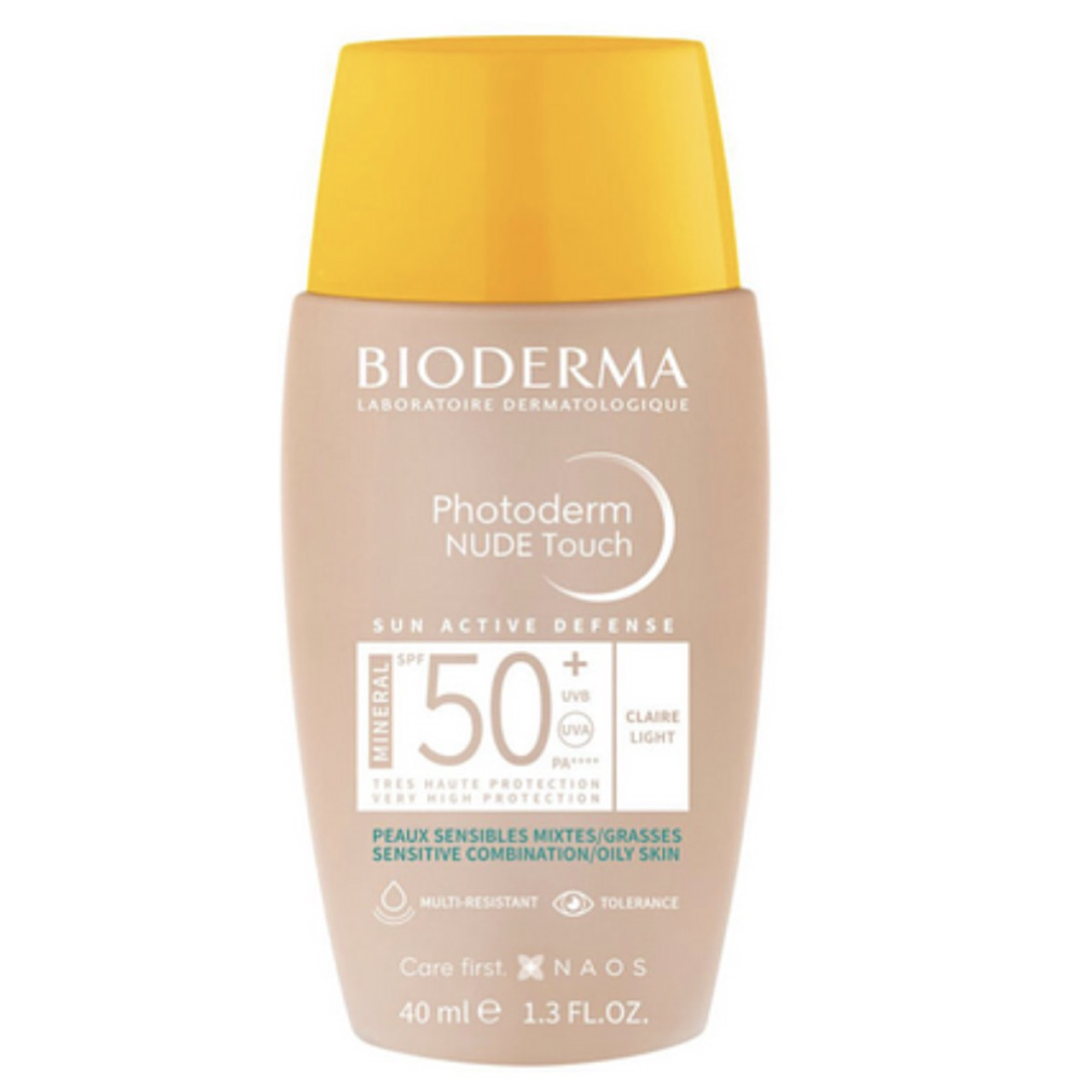 Photoderm Nude Touch Doré SPF 50+ 40ml - Bioderma