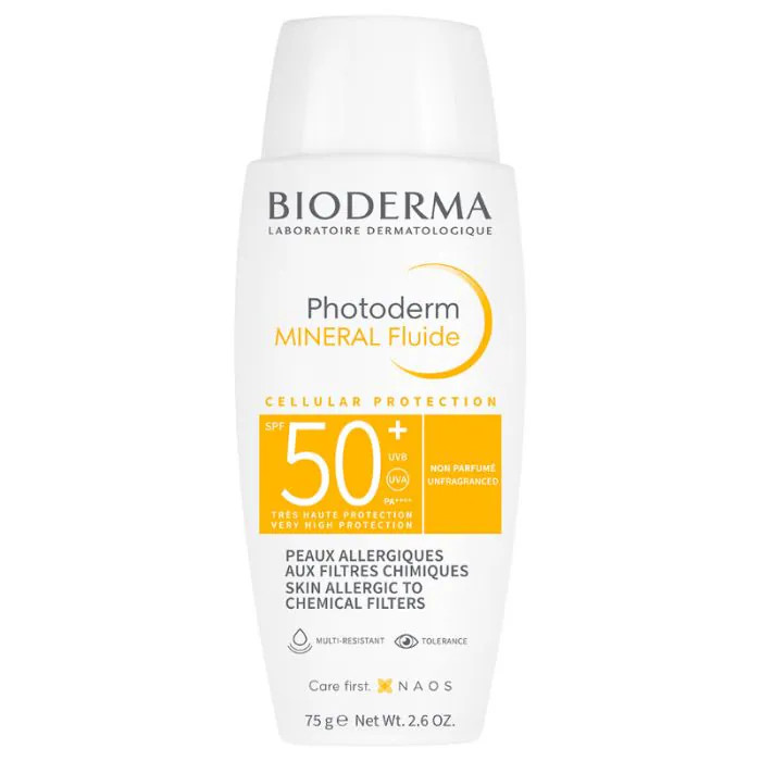 Photoderm Mineral Fluide SPF50+ Protezione Solare Minerale 75ml - Bioderma