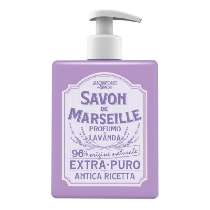 Sapone di Marsiglia Lavanda 500 ml - LAB Saponi