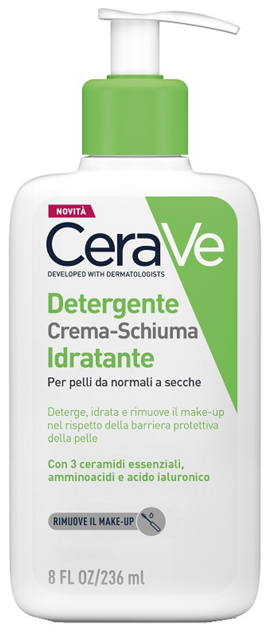 Detergente Crema Schiuma Idratante 236ml - CeraVe