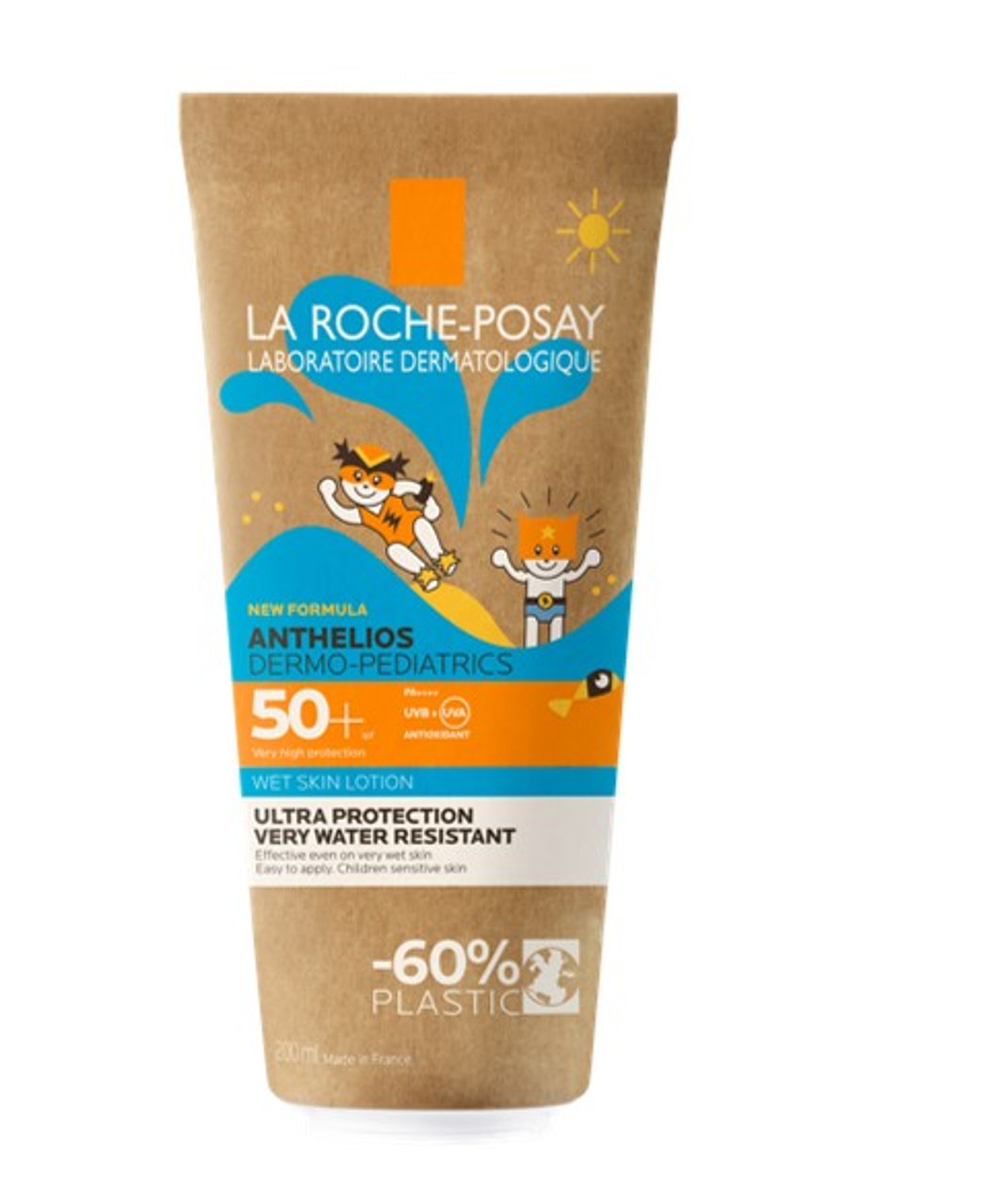 Anthelios Gel Pelle Bagnata SPF50+ Bambini 250ml - La Roche-Posay