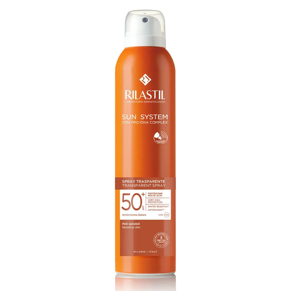 Spray Solare Trasparente SPF 50+ 200ml - Rilastil