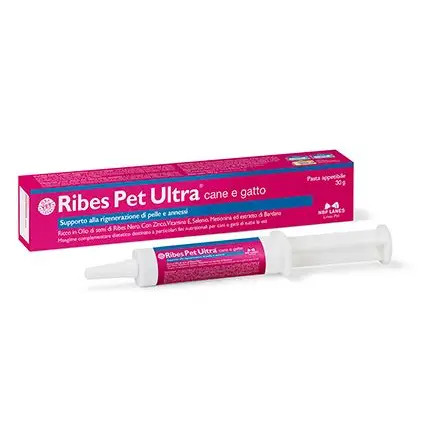 Ribes Pet Ultra Pasta Appetibile Supporto Dermico per Cani e Gatti 30g - Ribes Pet