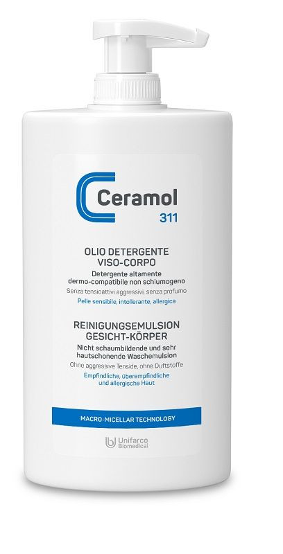Olio Detergente Viso e Corpo 400ml - Unifarco