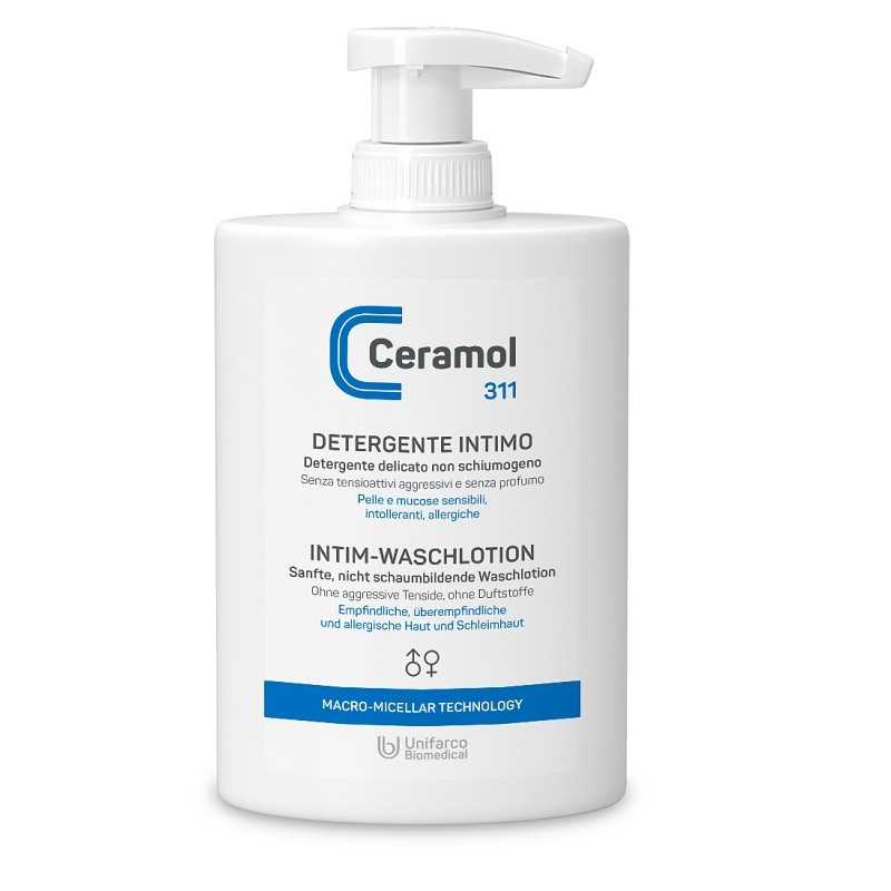 Ceramol 311 Detergente Intimo per Pelli Sensibili 250ml - Unifarco