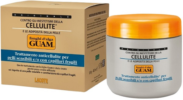 Fanghi d'Alga Pelli Sensibili e Capillari Fragili Vaso 500g - GUAM