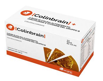 Colinbrain Plus Integratore alimentare memoria e concentrazione 15 stick - Hope