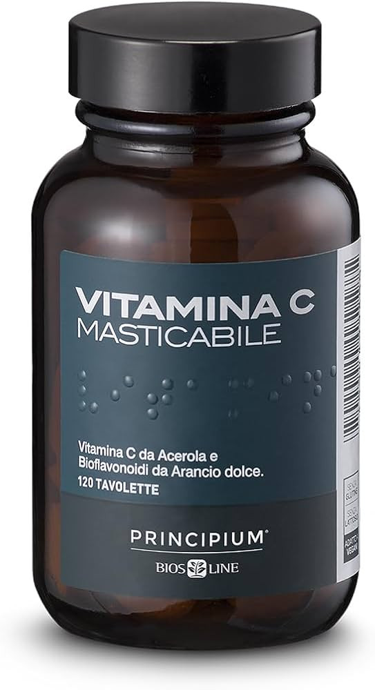 Vitamina C Masticabile Integratore 120 Tavolette - Principium