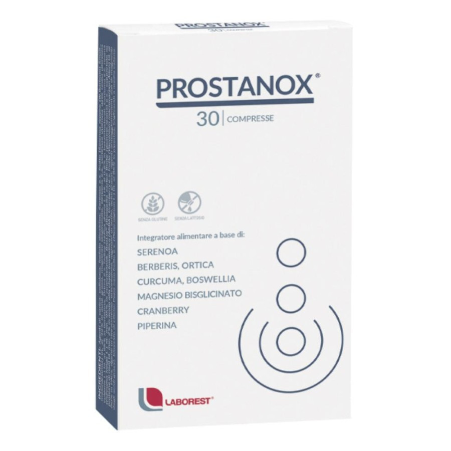 Prostanox Integratore Alimentare per Prostata e Vie Urinarie 30 Compresse - Laborest Italia