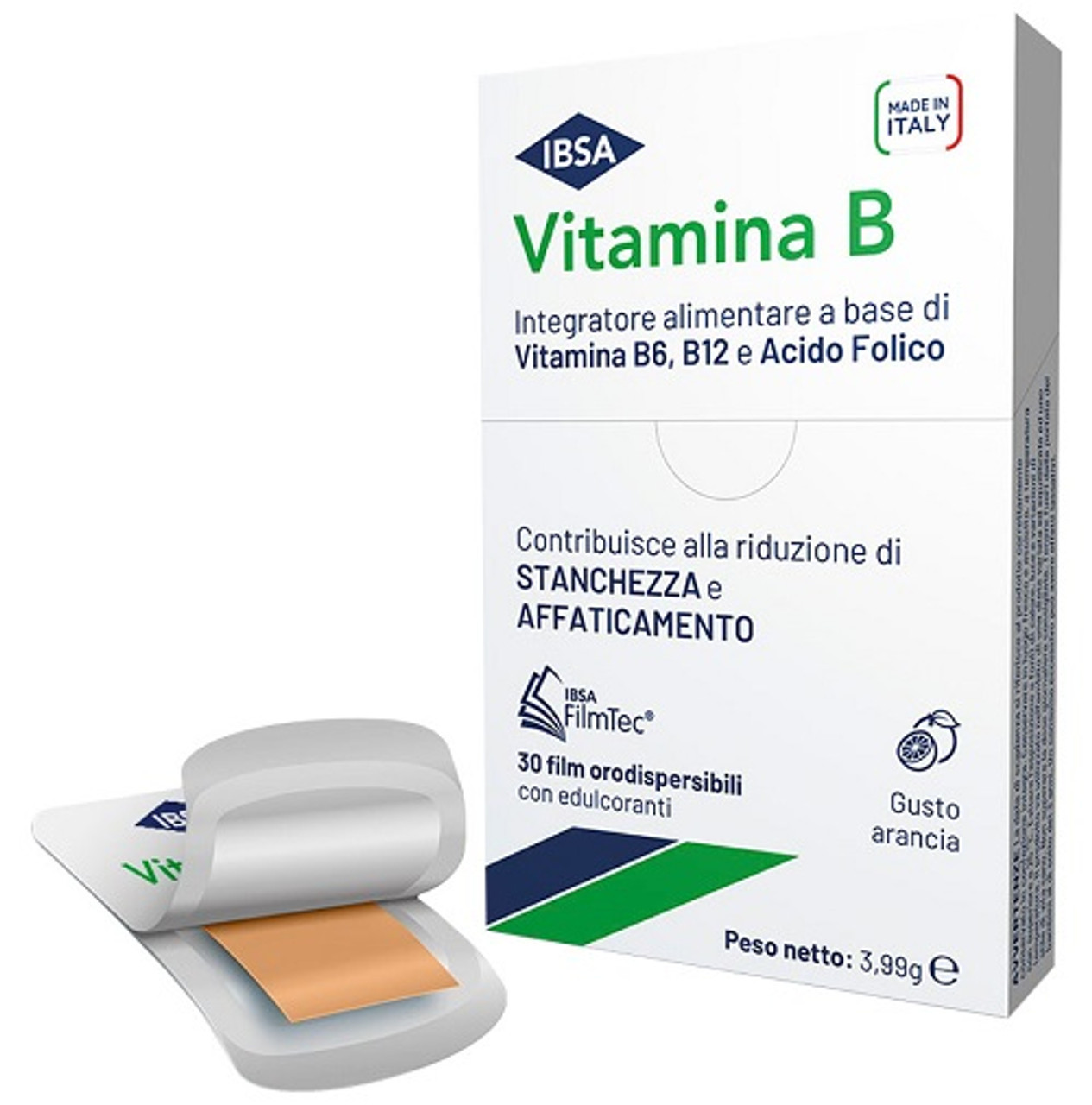 Vitamina B Integratore Film Orodispersibili 30 film - Ibsa