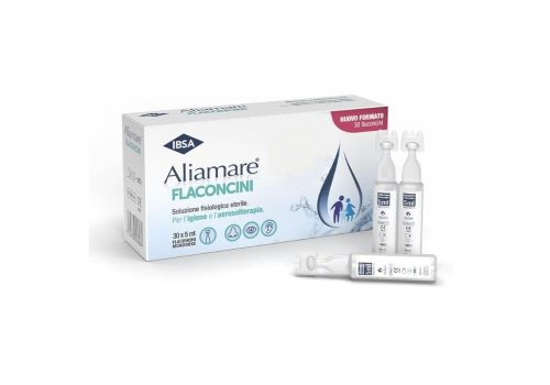 Ibsa Farmaceutici Aliamare Soluzione Fisiologica Sterile, 30 Flaconcini 5Ml - Immagine 7
