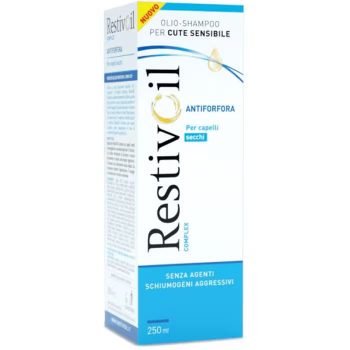 Restivoil Complex Olio Shampoo Antiforfora Capelli Secchi 250ml - Restiv-Oil