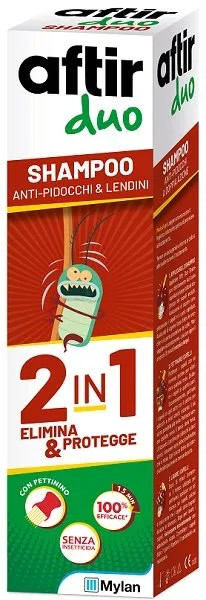 Aftir Duo Shampoo Antipidocchi 100ml - Aftir