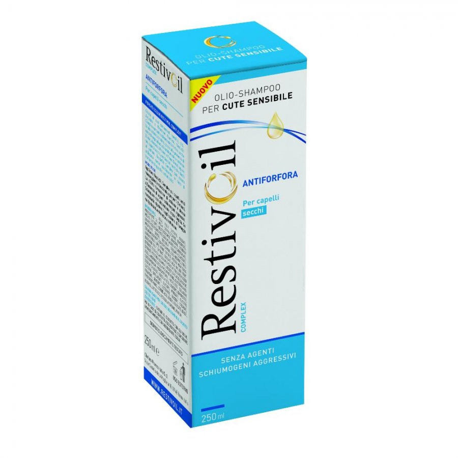 Restivoil Complex Shampoo Olio Antiforfora Capelli Secchi 250ml - Restiv-Oil