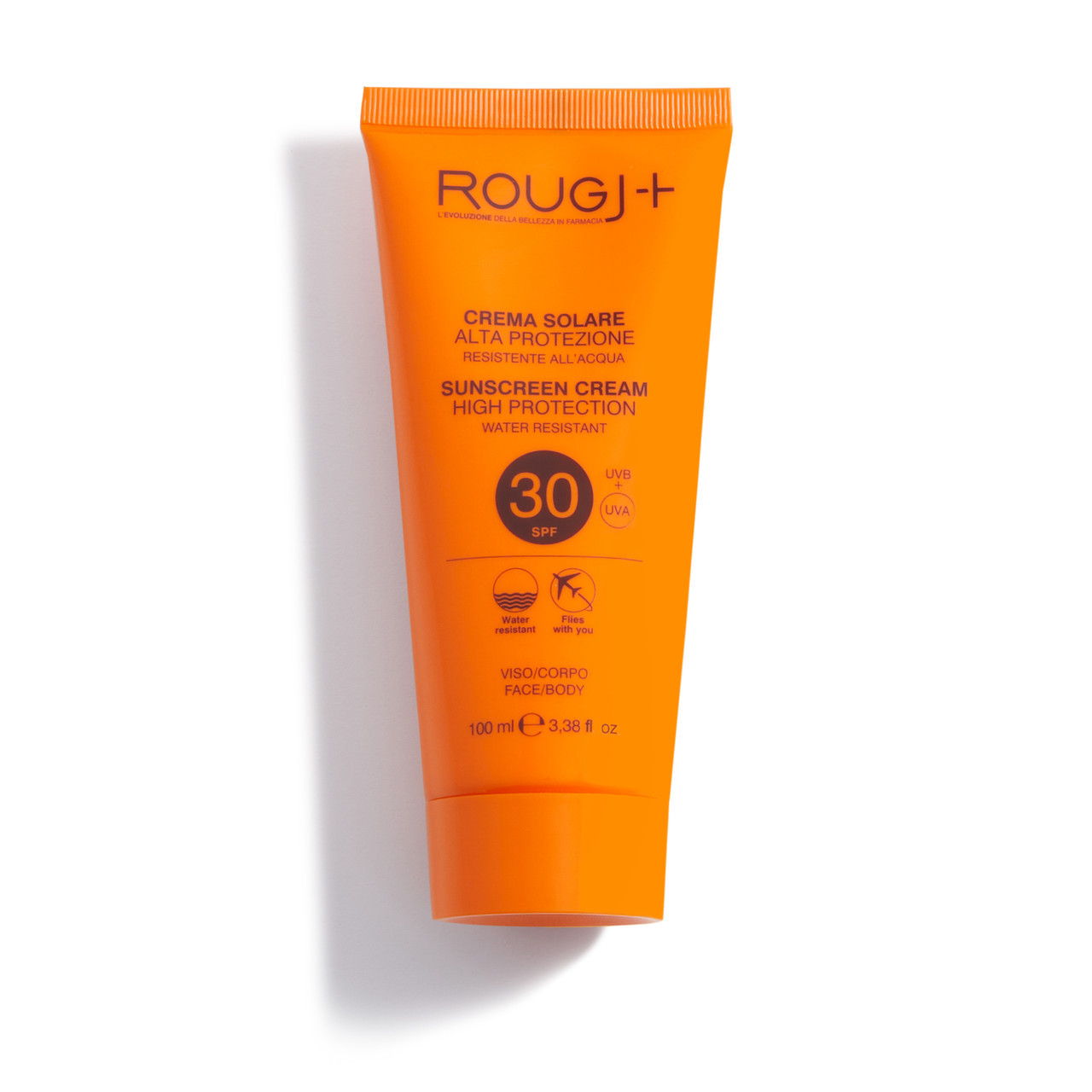 Crema Solare Alta Protezione SPF 30 100ml - Rougj