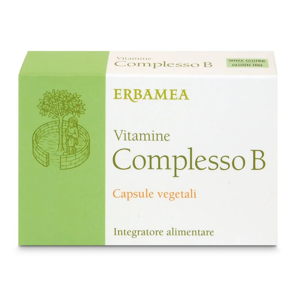 Complesso B Erbamea Vitamine 24 Capsule Vegetali - Erbamea