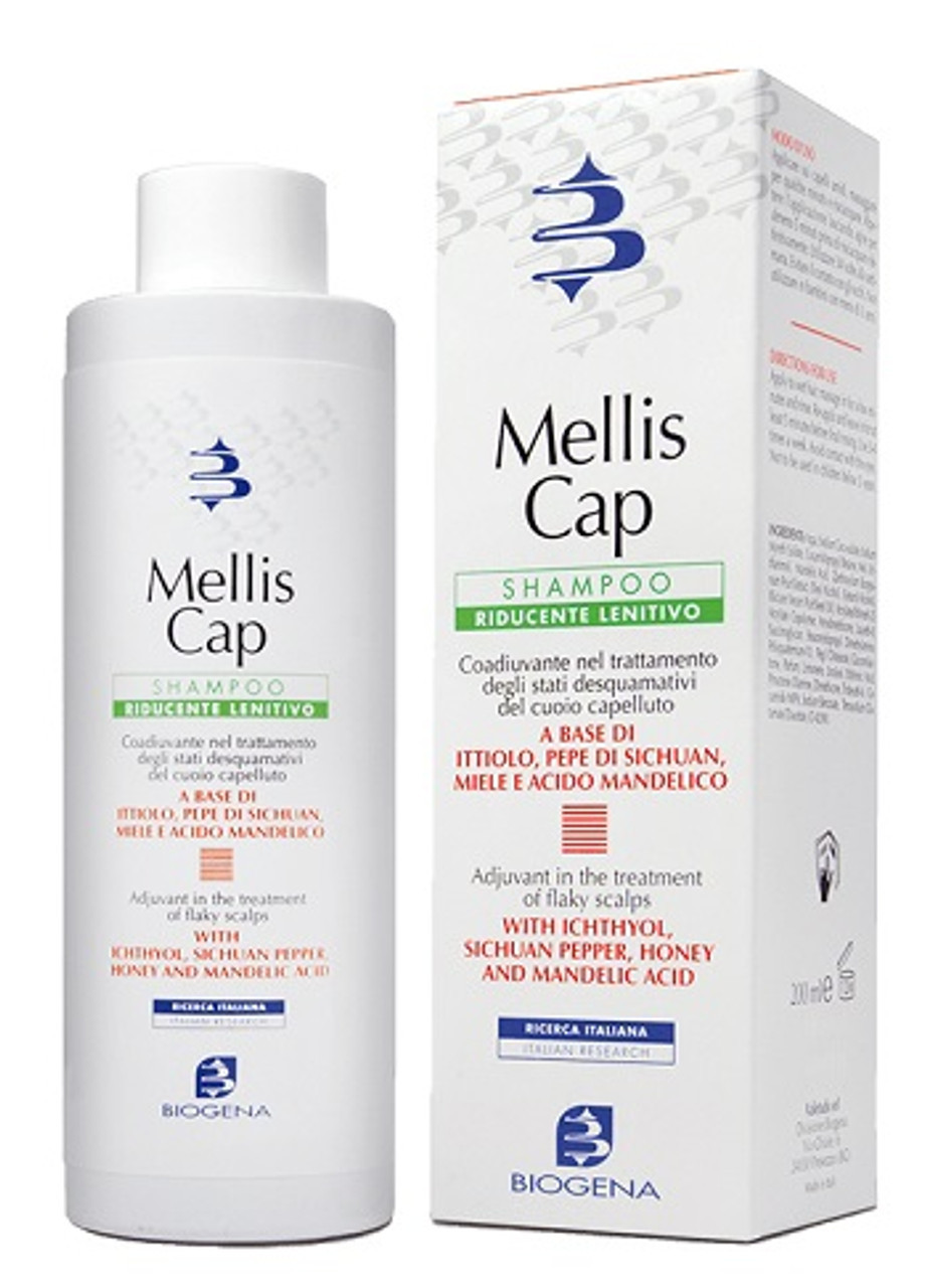 Shampoo Riducente e Lenitivo Biogena Mellis Cap 200ml - Biogena