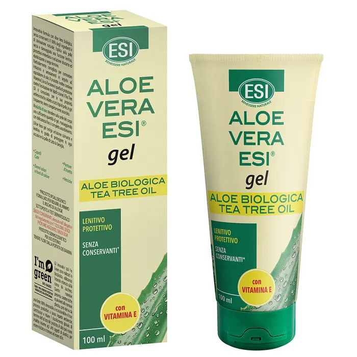 Aloe Vera Gel Tea Tree 100ml - ESI