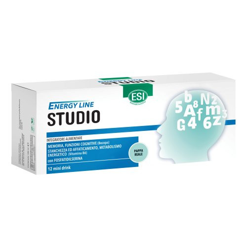 Energy Line Studio Integratore con Pappa Reale e Vitamine 12 Mini Drink - Esi