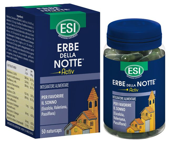 Esi Erbe Della Notte Activ 50 Naturcaps - Immagine 3