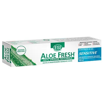Aloe Fresh Sensitive Dentifricio in Gel 100ml - ESI