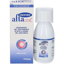 Emoform Aftacol Collutorio per afte e lesioni 120ml - Emoform