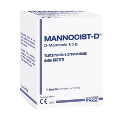 Mannocist-D Dispositivo Medico per Cistite 14 Bustine Monodose - LAB.FARMACEUTICI KRYMI
