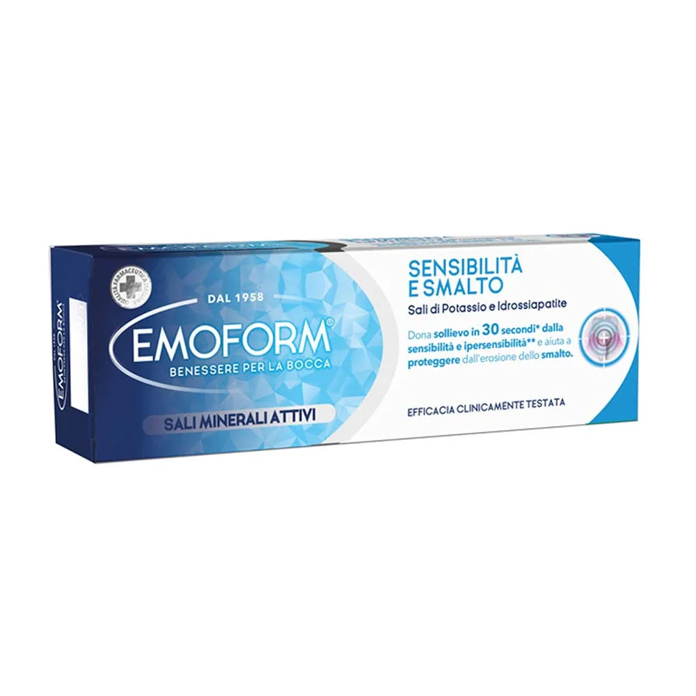 Emoform Sensibilità e Smalto Dentifricio Quotidiano 75ml - Emoform