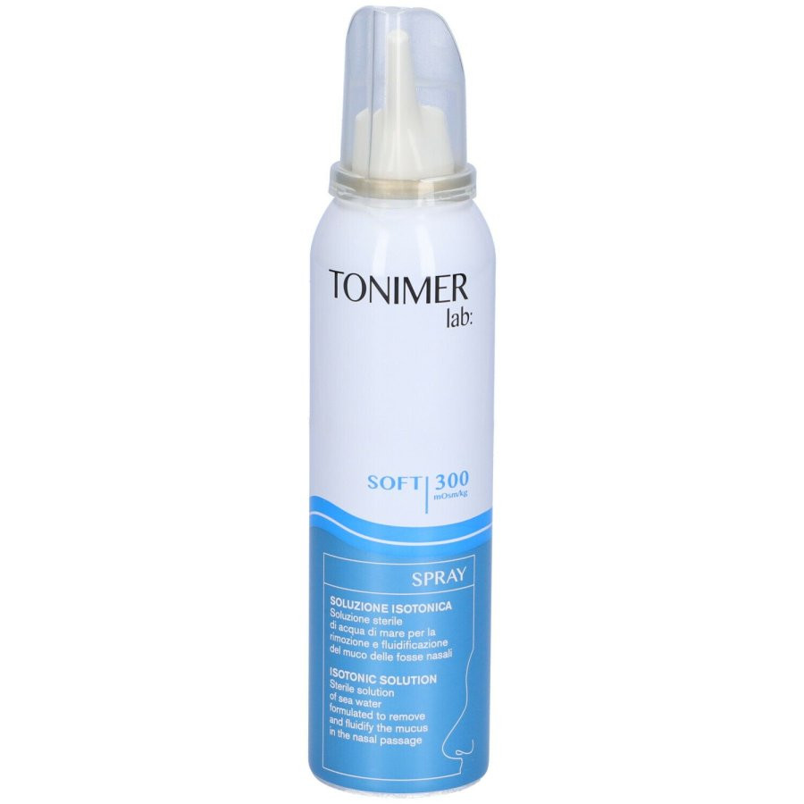 Tonimer Lab Soft Spray Nasale, Soluzione Isotonica Sterile 125ml - Tonimer