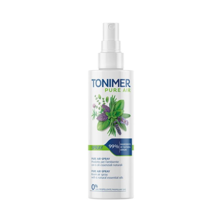Tonimer Pure Air Spray per Ambiente con 6 Oli Essenziali 200ml - Tonimer