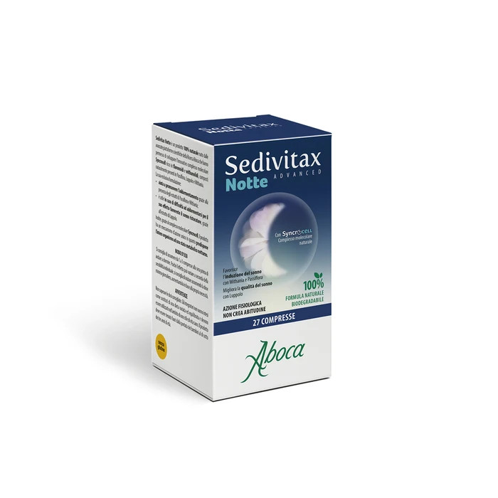 Sedivitax Notte Advanced Integratore per Sonno 27 Compresse - Aboca
