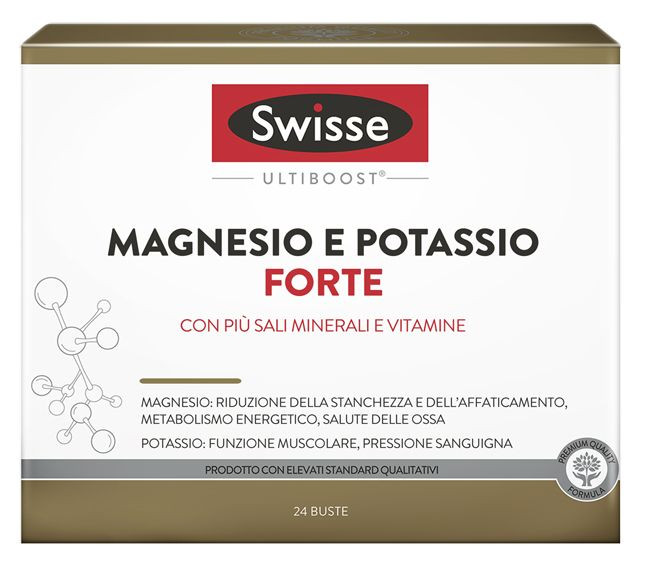 Health And Happiness (H&H) It. Swisse Magnesio E Potassio Forte - Integratore Alimentare Con Vitamine E Sali Minerali - 24 Buste - Immagine 6