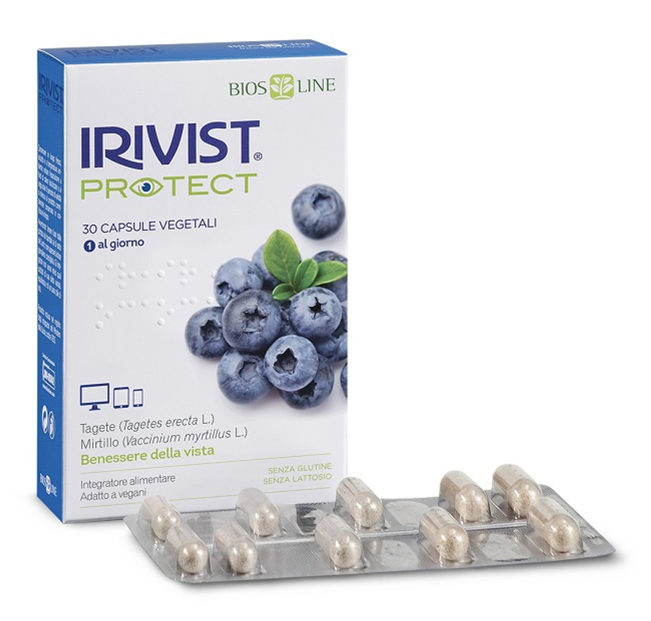 Irivist Protect Integratore Benessere Vista 30 Capsule Veg - Irivist
