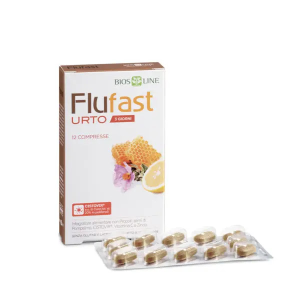 Flufast Urto Integratore Sistema Immunitario 12 Compresse - Apix
