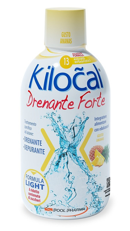 Kilocal Drenante Forte Ananas Integratore Drenante 500ml - Kilocal