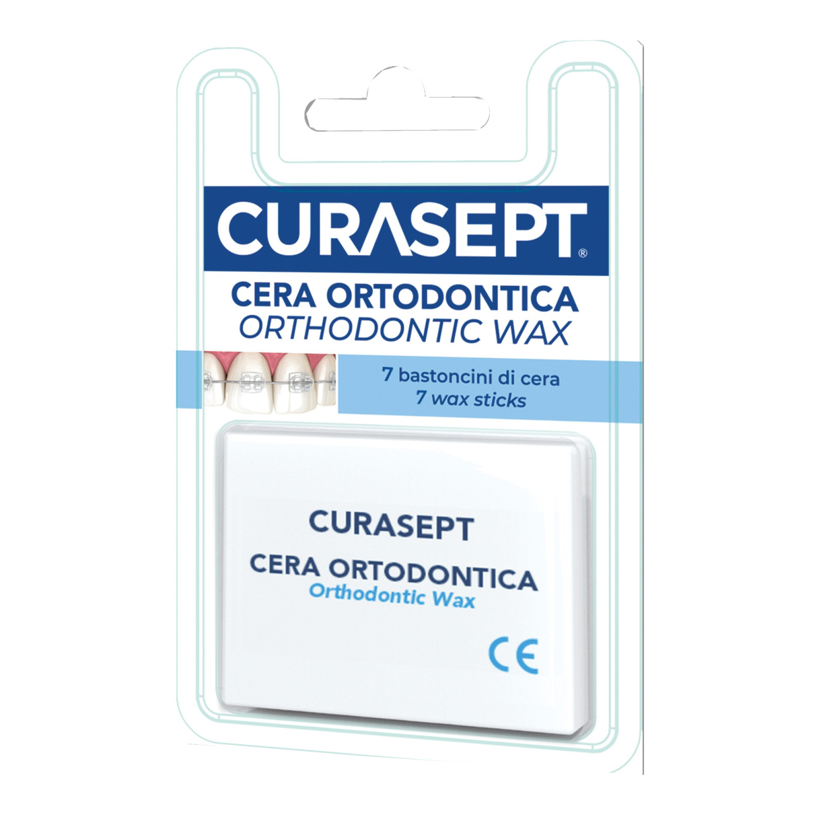 Cera Ortodontica Bastoncini Protezione Apparecchi Ortodontici - Curasept
