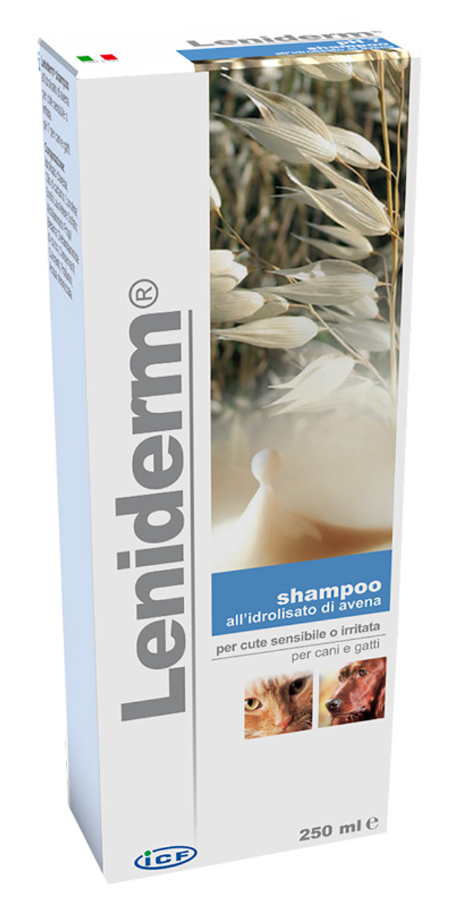 Leniderm Shampoo Cani e Gatti Lenitivo e Idratante 250ml - ICF
