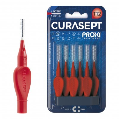Curasept Proxi T12 Rosso Scovolini Interdentali 1.2mm 6 Pezzi - Curasept