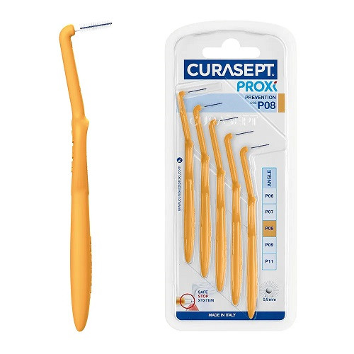 Curasept Proxi Angle P08 Arancio Chiaro Scovolino Interdentale - Curasept