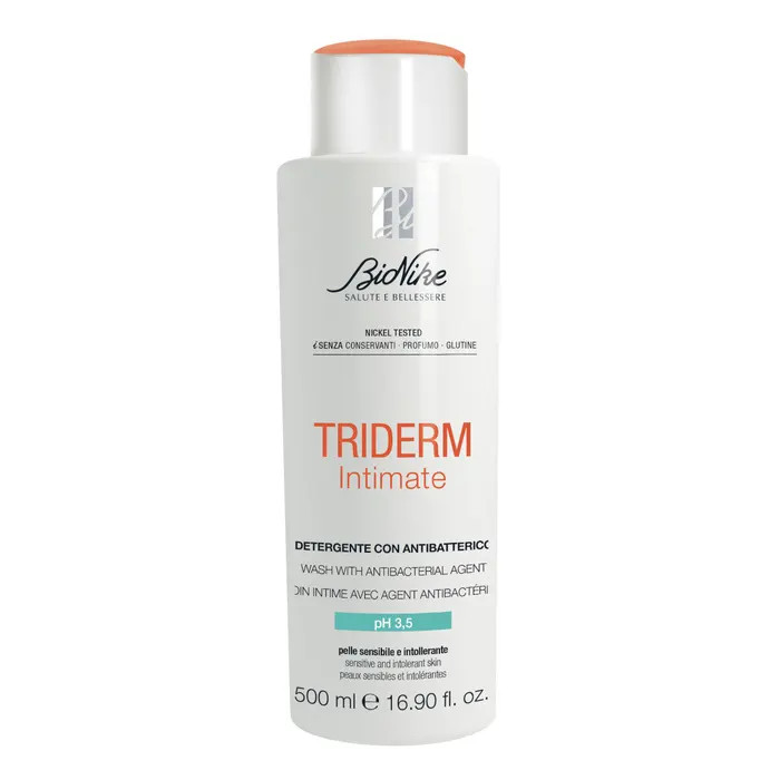 Detergente Intimo Antibatterico Triderm pH 3.5 500ml - Bionike