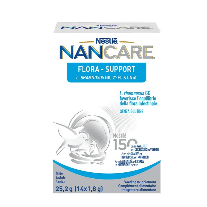 Nancare Flora Support 14 Bustine - Integratore Per L'Equilibrio Della Flora Intestinale - Immagine 4
