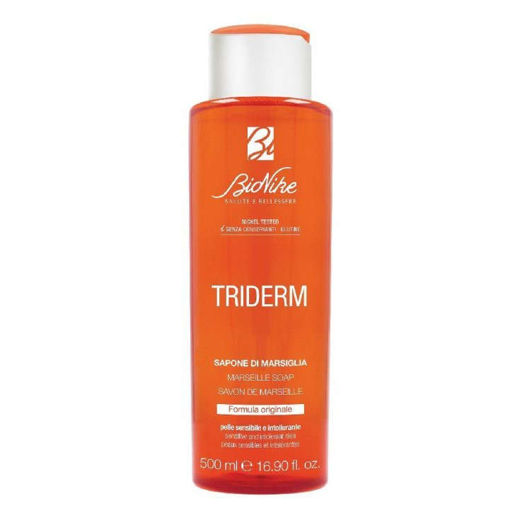 Triderm Sapone di Marsiglia Liquido 500ml per Pelli Sensibili - Bionike