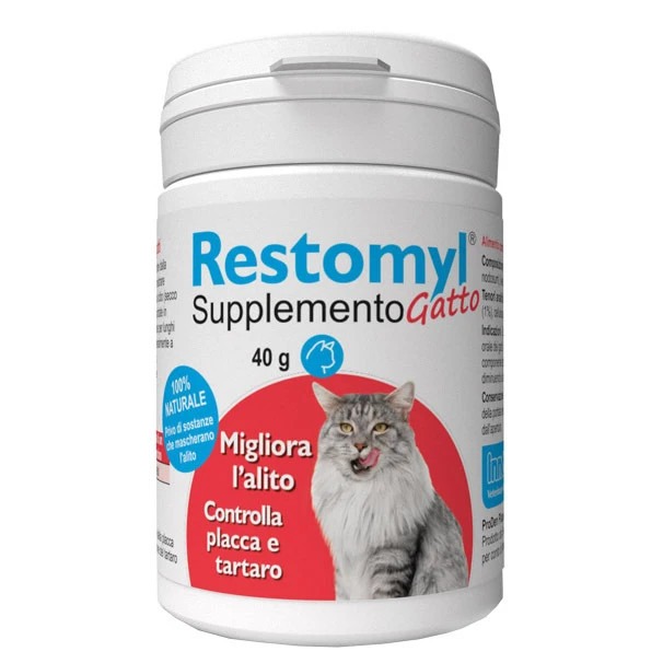 Restomyl Supplemento Supporto Salute Orale Gatto 40g - Innovet