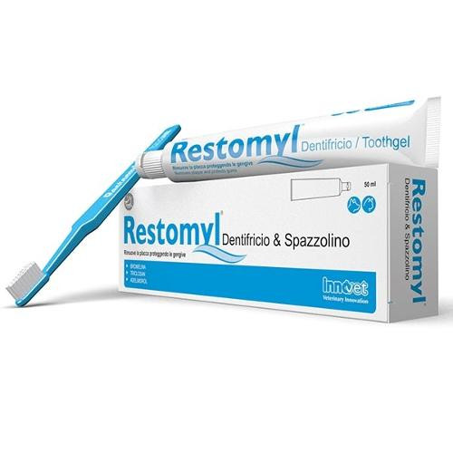 Restomyl Dentifricio e Spazzolino Extrasoft Antiplacca 50ml - Innovet