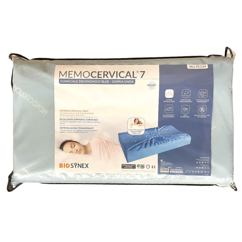 Guanciale Cervicale Doppia Onda Memocervical 7 - Bigix Pharma