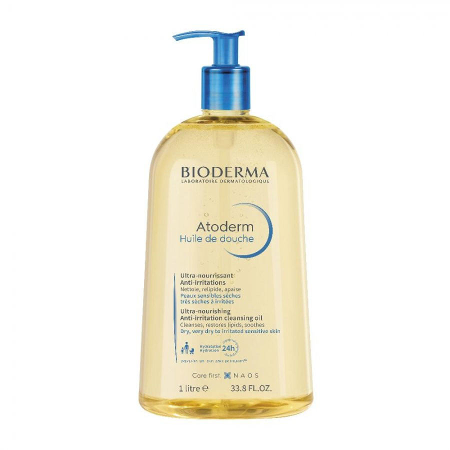 Atoderm Olio Doccia Pelle Secca e Sensibile 1000ml - Bioderma