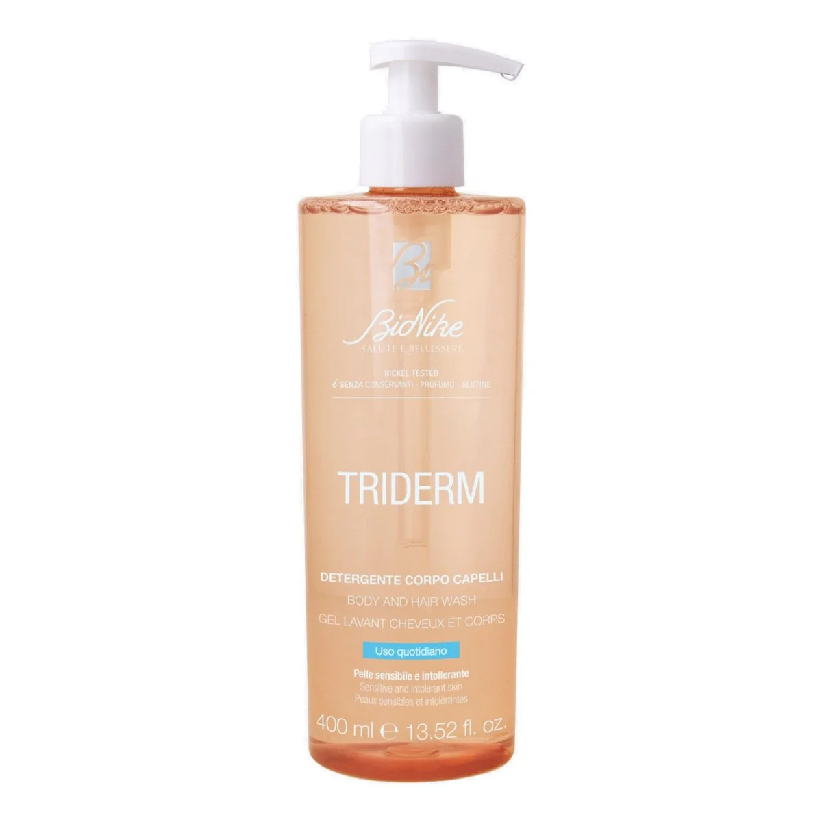 Bionike Triderm Detergente Corpo e Capelli Extra-Delicato 400ml - Bionike