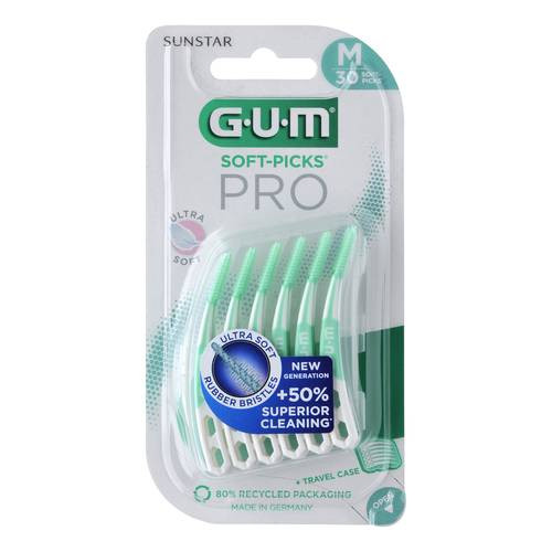 Gum Soft-Picks Pro Medium Scovolini Interdentali 30 Pezzi - Gum